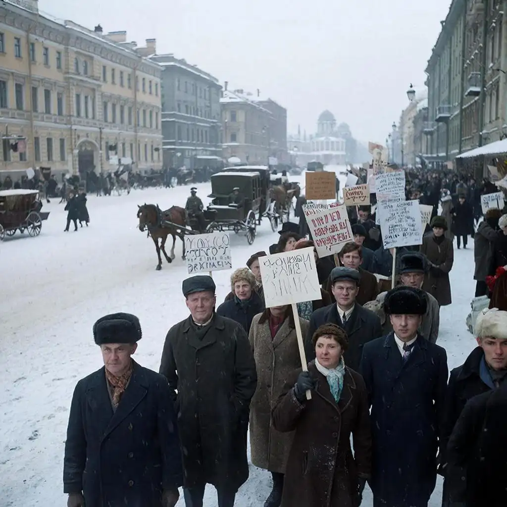 Февральская революция 1917 года: как пала монархия